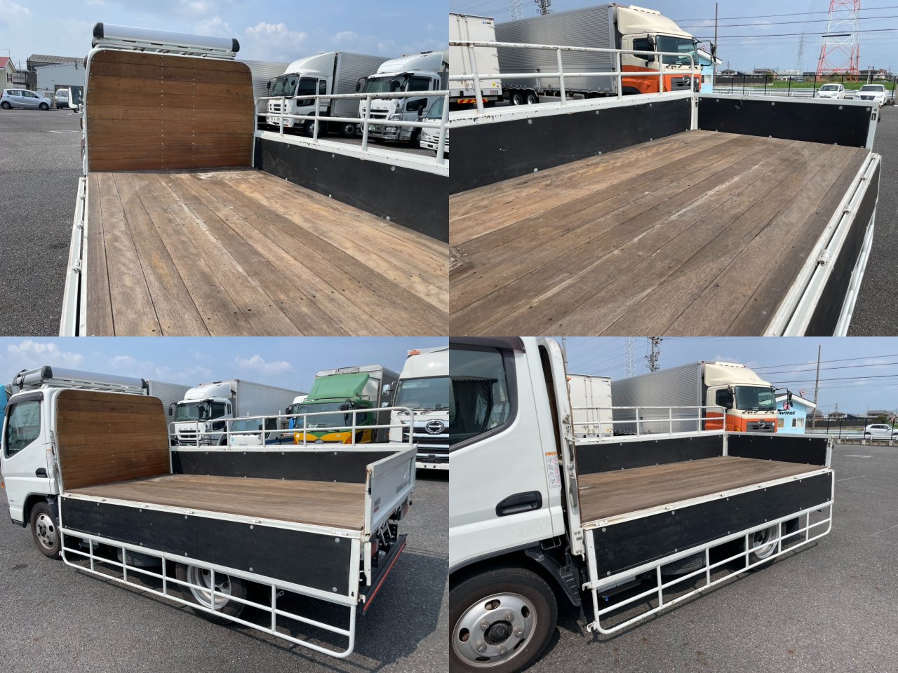 三菱 小型標準 キャンター 平ボディ TPG-FBA50